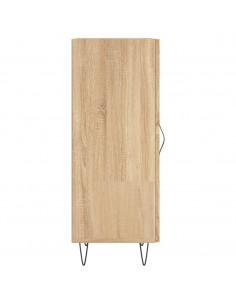 Credenza Rovere Sonoma 34,5x34x90 cm in Legno Multistrato 2