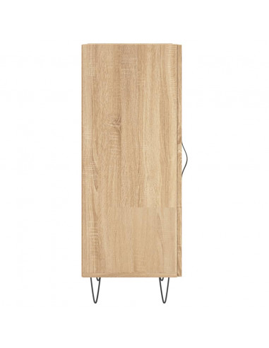 Credenza Rovere Sonoma 34,5x34x90 cm in Legno Multistrato