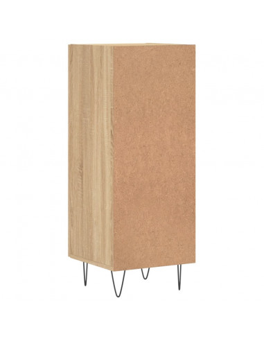 Credenza Rovere Sonoma 34,5x34x90 cm in Legno Multistrato