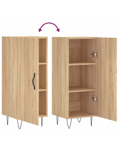 Credenza Rovere Sonoma 34,5x34x90 cm in Legno Multistrato