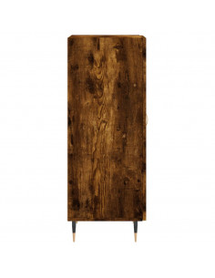 Credenza Rovere Fumo 34,5x34x90 cm in Legno Multistrato 2