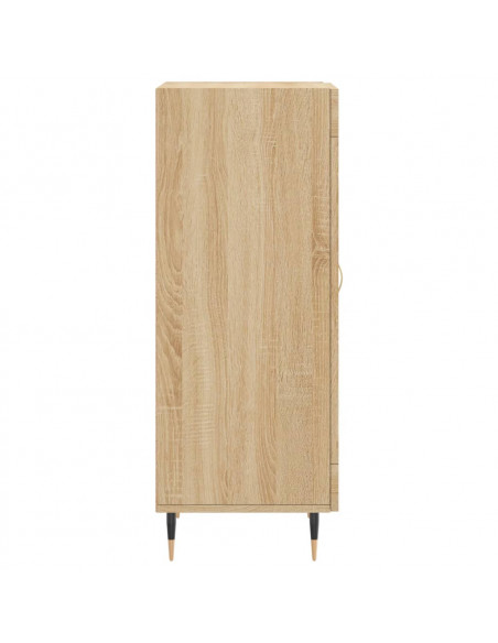 Credenza Rovere Sonoma 34,5x34x90 cm in Legno Multistrato