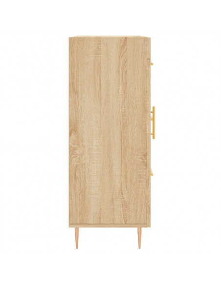 Credenza Rovere Sonoma 69,5x34x90 cm in Legno Multistrato