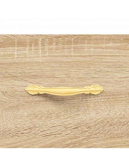 Credenza Rovere Sonoma 69,5x34x90 cm in Legno Multistrato