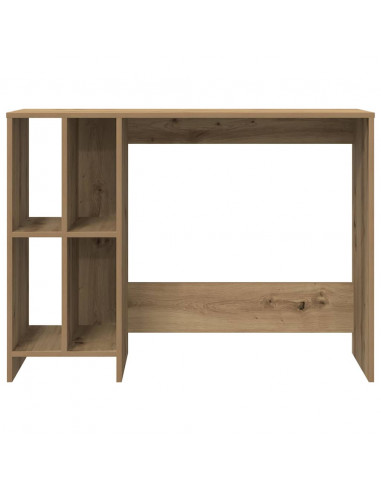 Scrivania Rovere Artigianale 102,5x35x75cm in Legno Multistrato