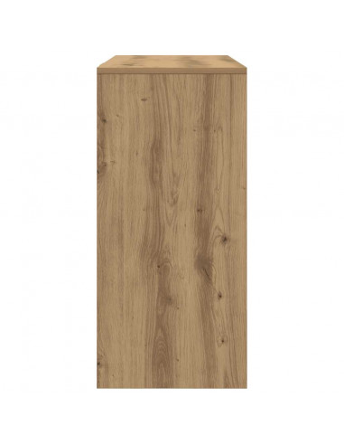 Scrivania Rovere Artigianale 102,5x35x75cm in Legno Multistrato