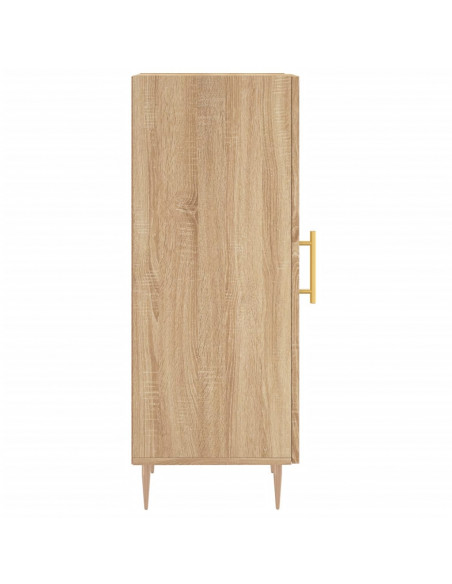 Credenza Rovere Sonoma 34,5x34x90 cm in Legno Multistrato