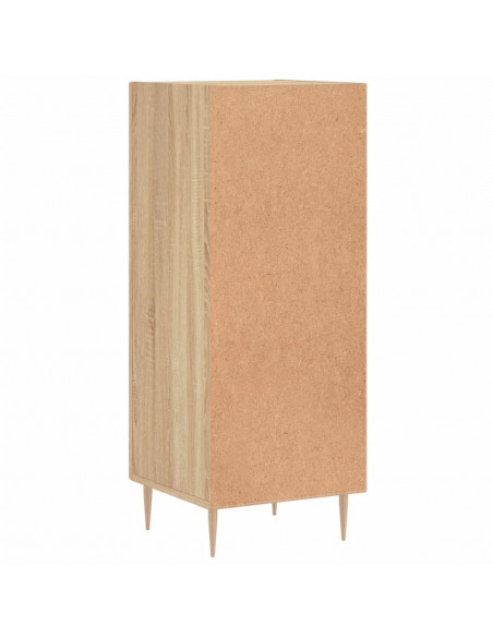 Credenza Rovere Sonoma 34,5x34x90 cm in Legno Multistrato