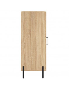 Credenza Rovere Sonoma 34,5x34x90 cm in Legno Multistrato 2