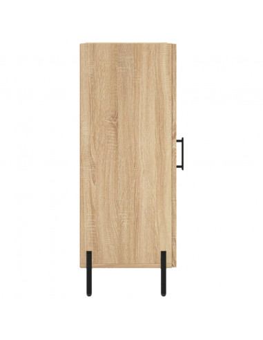 Credenza Rovere Sonoma 34,5x34x90 cm in Legno Multistrato