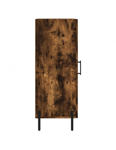 Credenza Rovere Fumo 34,5x34x90 cm in Legno Multistrato