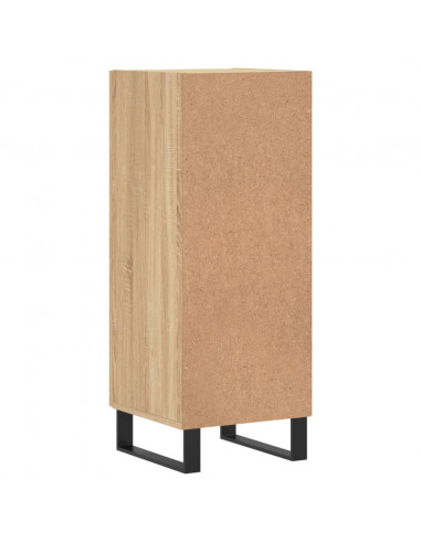 Credenza Rovere Sonoma 34,5x34x90 cm in Legno Multistrato