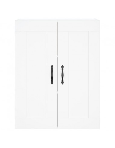 Mobile a Parete Bianco 69,5x34,90 cm in Legno Multistrato