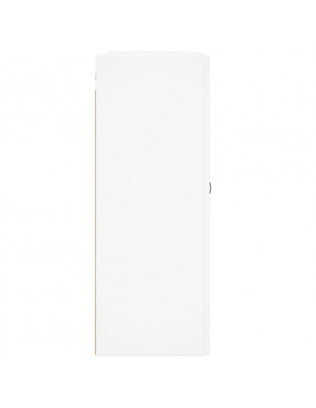Mobile a Parete Bianco 69,5x34,90 cm in Legno Multistrato