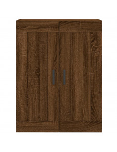 Mobile a Parete Rovere Marrone 69,5x34x90 cm Legno Multistrato 2