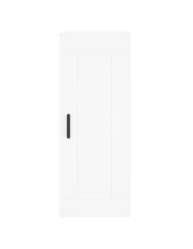 Mobile a Parete Bianco 34,5x34x90 cm in Legno Multistrato