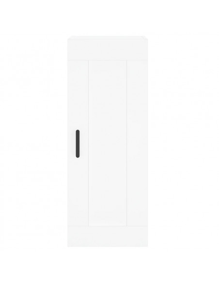 Mobile a Parete Bianco 34,5x34x90 cm in Legno Multistrato