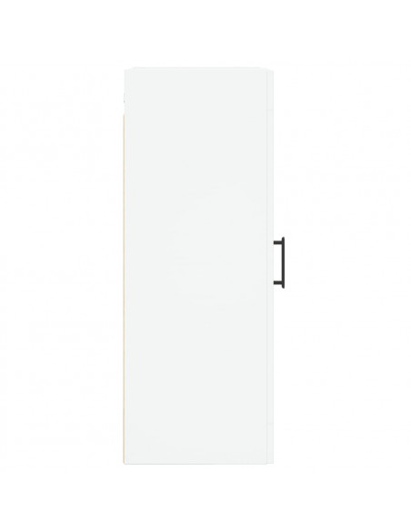 Mobile a Parete Bianco 34,5x34x90 cm in Legno Multistrato