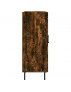 Credenza Rovere Fumo 69,5x34x90 cm in Legno Multistrato 2