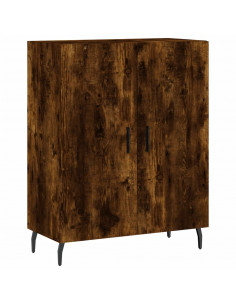 Credenza Rovere Fumo  69,5x34x180 cm in Legno Multistrato 2