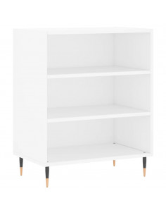 Credenza Bianca 57x35x70 cm in Legno Multistrato 2