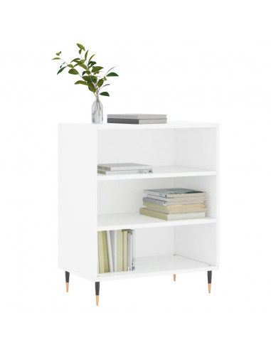Credenza Bianca 57x35x70 cm in Legno Multistrato