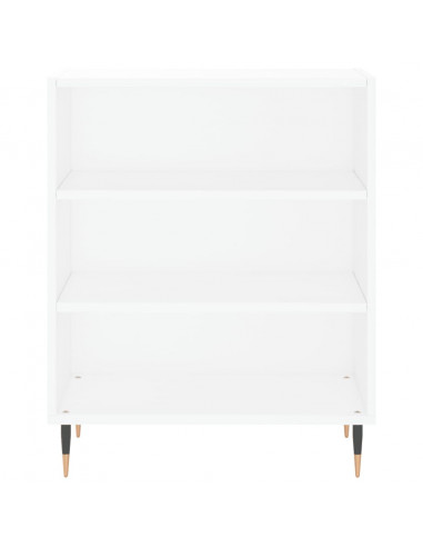 Credenza Bianca 57x35x70 cm in Legno Multistrato