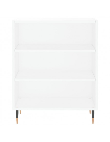 Credenza Bianca 57x35x70 cm in Legno Multistrato