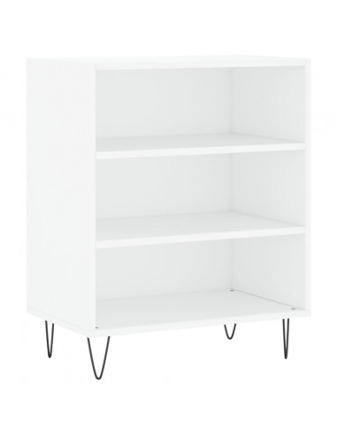 Credenza Bianca 57x35x70 cm in Legno Multistrato