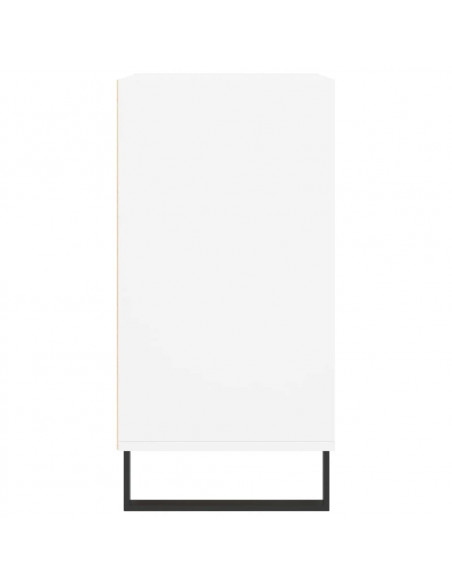 Credenza Bianca 57x35x70 cm in Legno Multistrato
