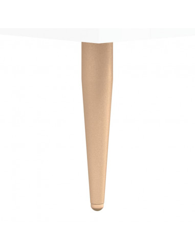 Credenza 69,5x34x90 cm in Legno Multistrato Bianco Lucido