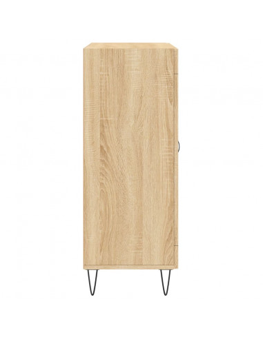 Credenza Rovere Sonoma 69,5x34x90 cm in Legno Multistrato