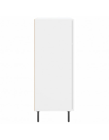 Credenza Bianca 69,5x34x90 cm in Legno Multistrato