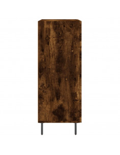 Credenza Rovere Fumo 69,5x34x90 cm in Legno Multistrato 2