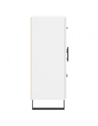 Credenza Bianca 69,5x34x90 cm in Legno Multistrato