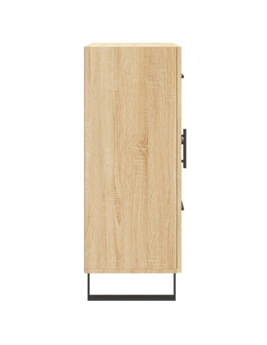 Credenza Rovere Sonoma 69,5x34x90 cm in Legno Multistrato