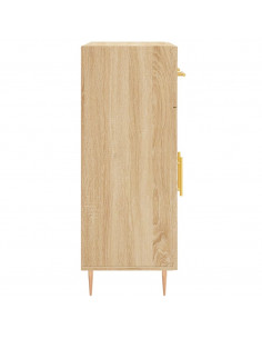 Credenza Rovere Sonoma 69,5x34x90 cm in Legno Multistrato 2