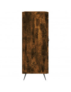 Credenza Rovere Fumo 69,5x34x90 cm in Legno Multistrato 2