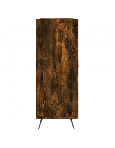 Credenza Rovere Fumo 69,5x34x90 cm in Legno Multistrato