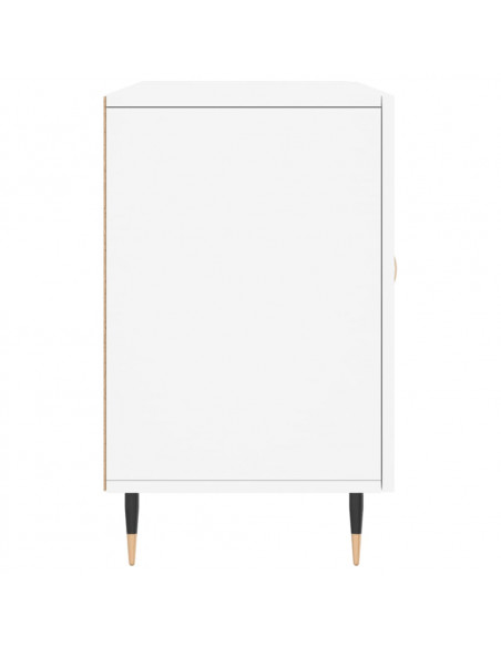 Credenza Bianca 100x36x60 cm in Legno Multistrato