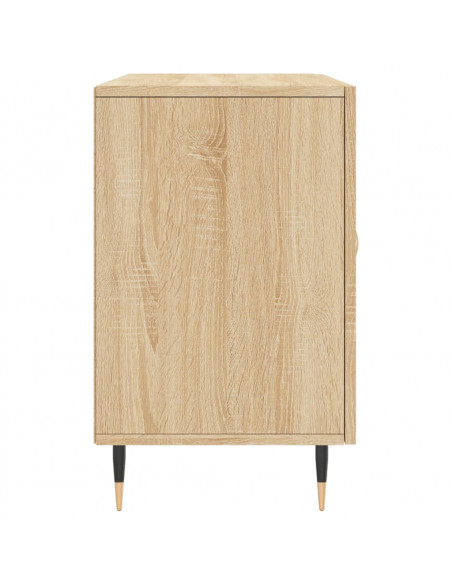 Credenza Rovere Sonoma 100x36x60 cm in Legno Multistrato