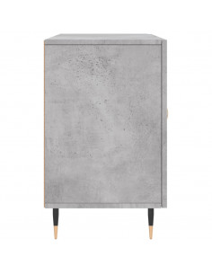 Credenza Grigio Cemento 100x36x60 cm in Legno Multistrato 2
