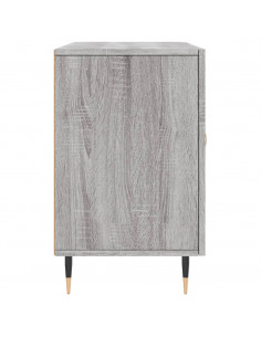 Credenza Grigio Sonoma 100x36x60 cm in Legno Multistrato 2