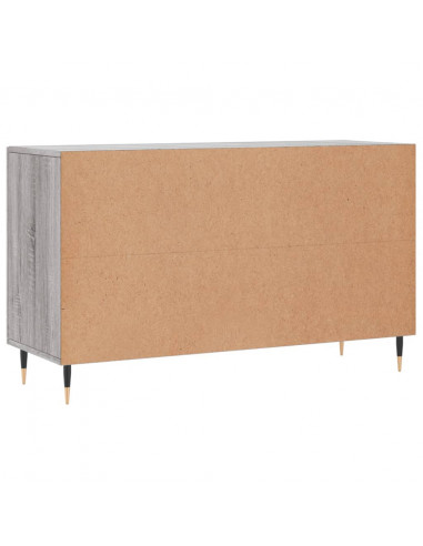 Credenza Grigio Sonoma 100x36x60 cm in Legno Multistrato