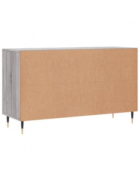 Credenza Grigio Sonoma 100x36x60 cm in Legno Multistrato