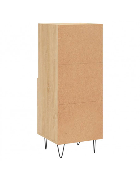 Credenza Rovere Sonoma 34,5x34x90 cm in Legno Multistrato