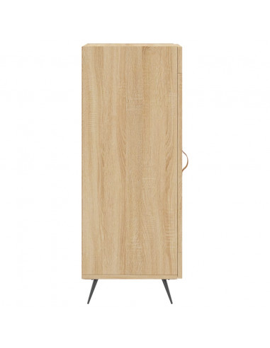 Credenza Rovere Sonoma 34,5x34x90 cm in Legno Multistrato