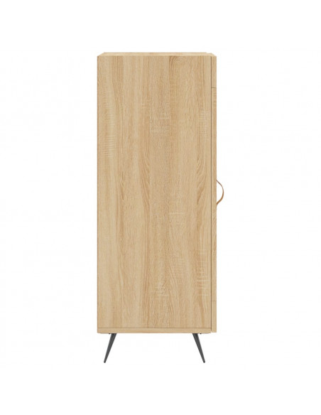 Credenza Rovere Sonoma 34,5x34x90 cm in Legno Multistrato
