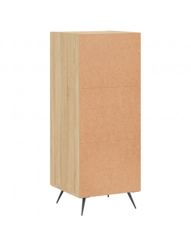 Credenza Rovere Sonoma 34,5x34x90 cm in Legno Multistrato