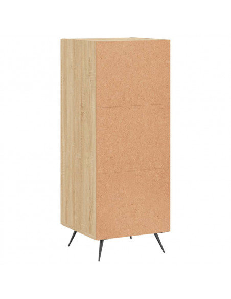 Credenza Rovere Sonoma 34,5x34x90 cm in Legno Multistrato